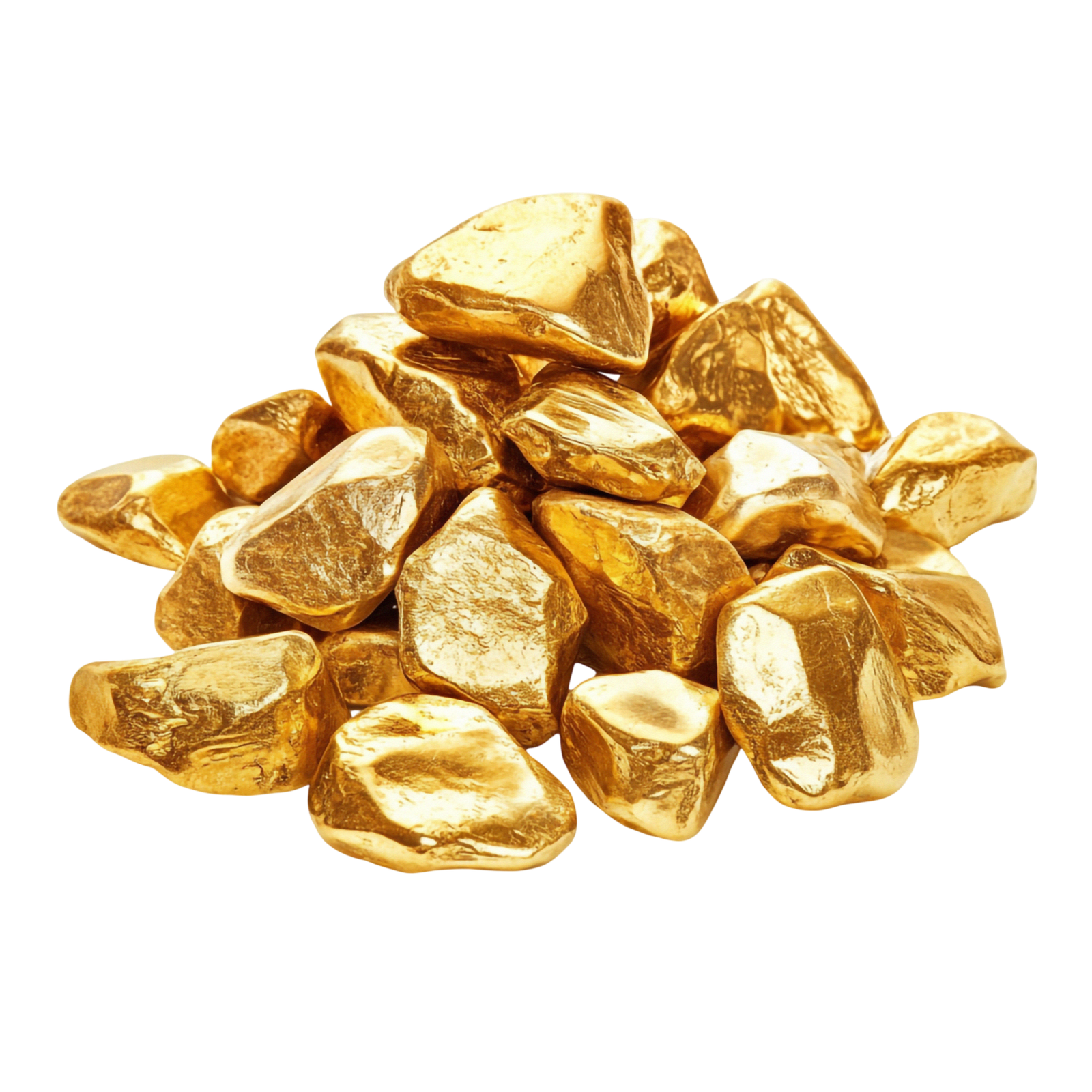 Gold bars from Uganda